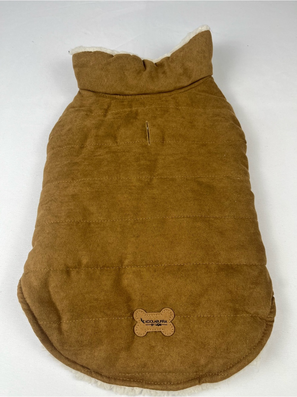 Koolaburra By UGG Dog Jacket Vest Sherpa Lined Brown Size Small